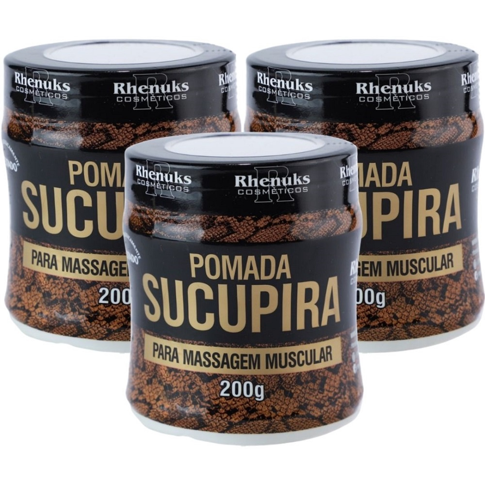 Kit Pomada Sucupira G Para Desconforto Muscular Coluna Submarino