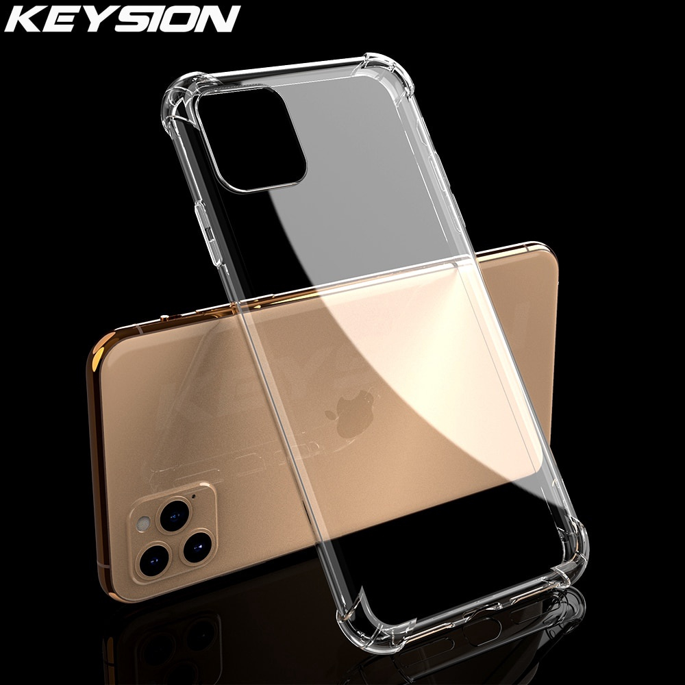 Keysion à prova de choque Clear Case para iPhone 11 Pro 11 Pro Max