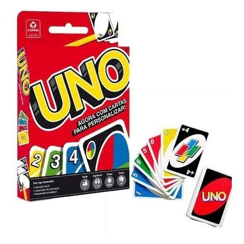 Jogo Baralho Uno Cards Original Copag Atacado Un Em Promo O Na