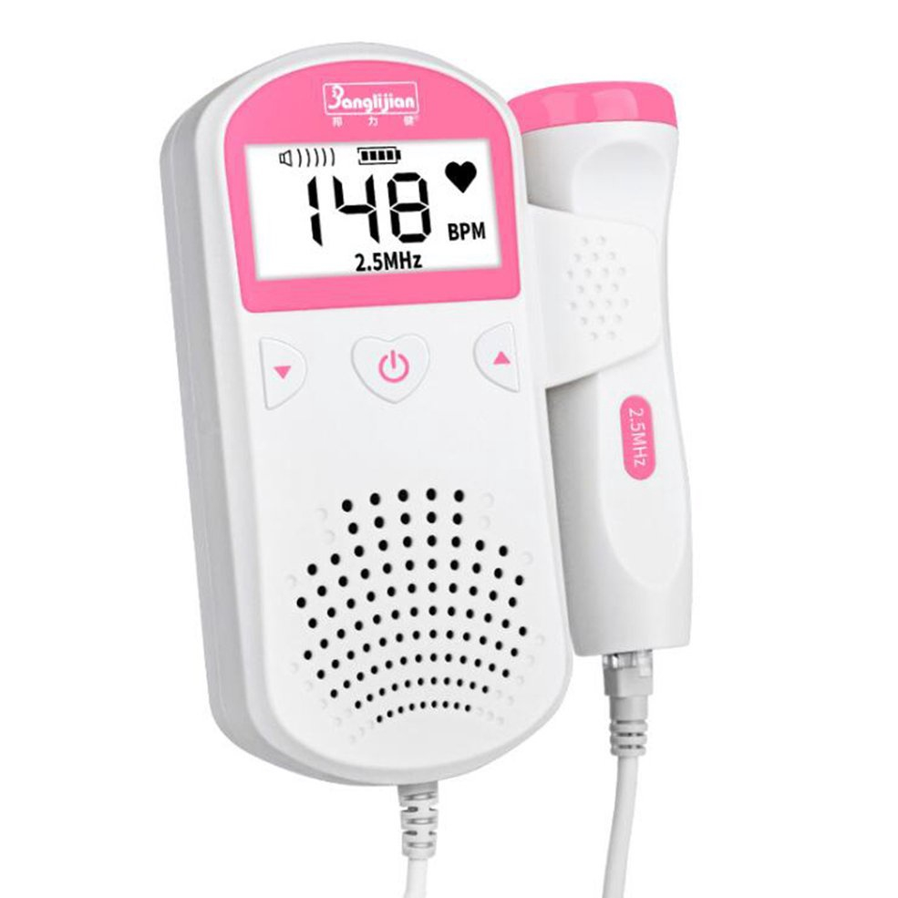 Doppler Fetal Monitor de Frequência Cardíaca Pré Gestante Detector de