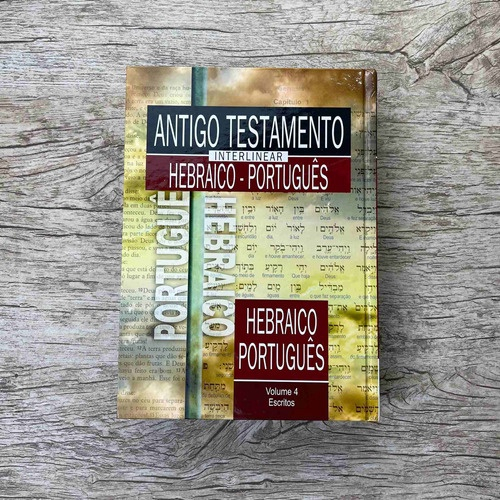 Antigo Testamento Interlinear Hebraico português Volume 4 Submarino