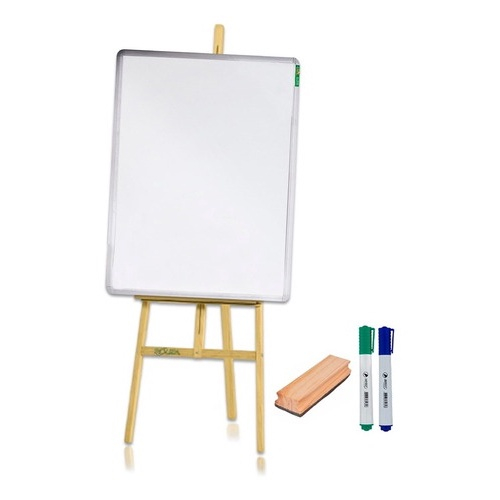 Kit Flip Chart Lousa Quadro Branco Alum Nio X Brinde Em Promo O