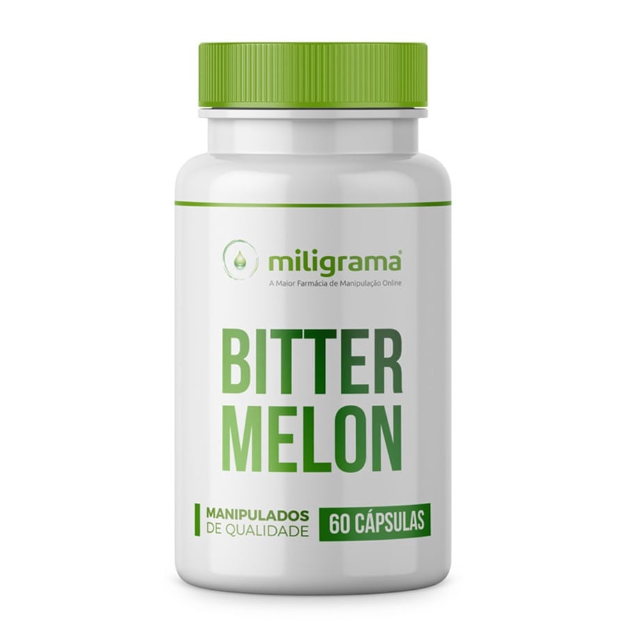 Bitter Melon Melão de São Caetano 500mg 60 Cápsulas Submarino