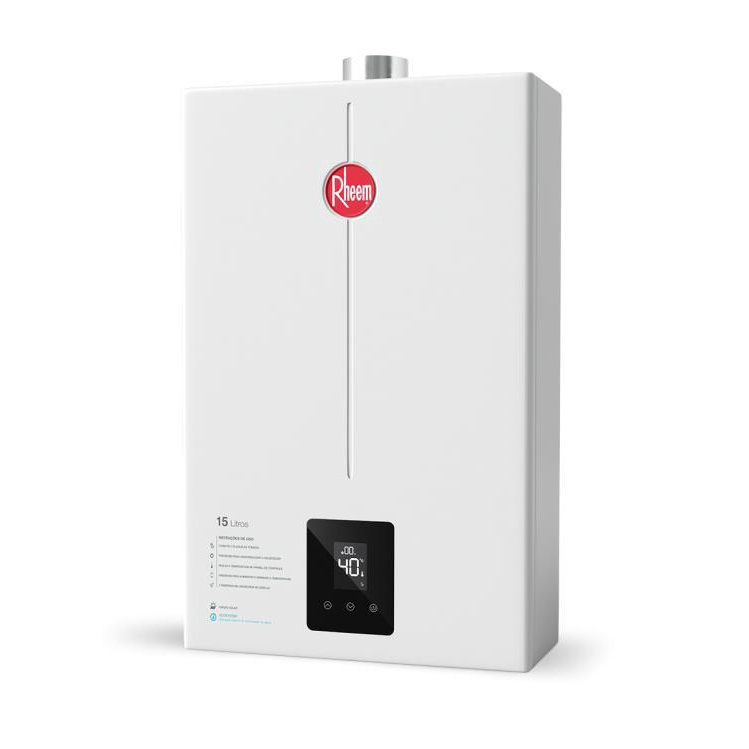 Aquecedor A G S Digital Rheem Litros Glp Bivolt No Shoptime