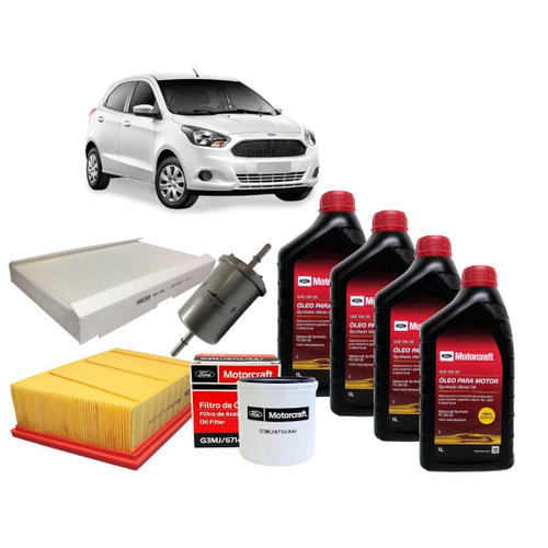 Kit Litros Leo W E Filtros Ford Ka Ecosport New Fiesta Desconto