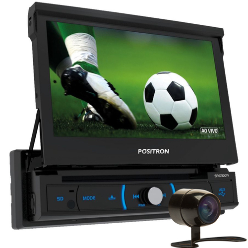 Comp dvd Player Automotivo SP6730DTV 1 Din 7 Retrátil Espelhamento