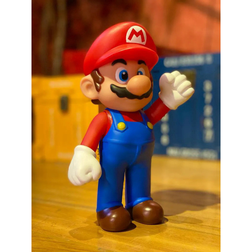 Boneco Super Mario Bros Nitendo Miniatura Grande Original Figura