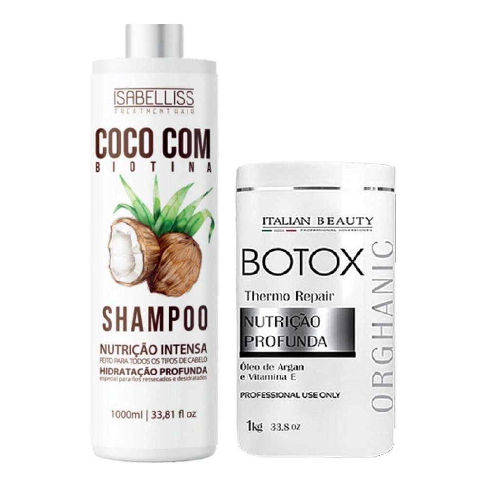 Kit Botox Capilar Profissional Sem Formol Alisamento Selafix No Shoptime