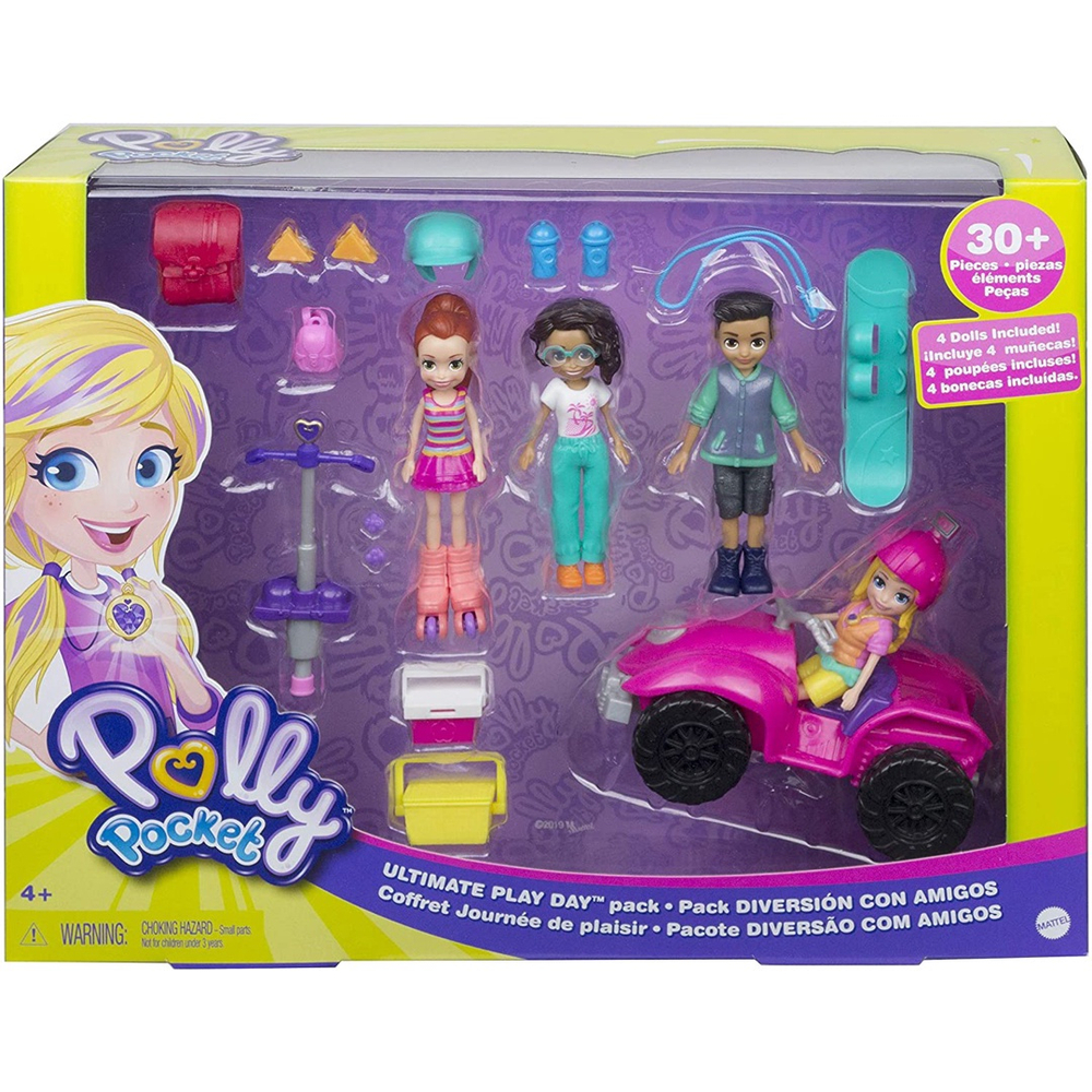 Polly Pocket Pacote Diversão Amigos mattel Submarino