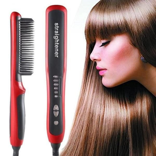 Escova Alisadora De Barba Para Homens Alisador De Cabelo De Cer Mica