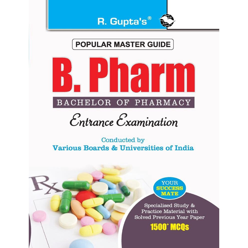 B Pharm Bachelor Of Pharmacy Entrance Exam Guide No Shoptime