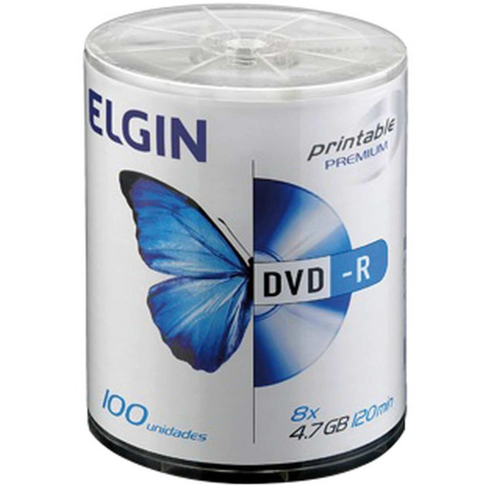 Dvd gravavel printable dvd r 4 7GB 120MIN 16X em Promoção na Americanas