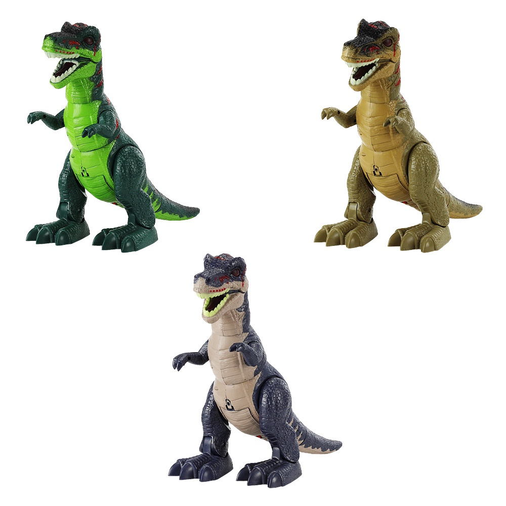 Dinossauro 30 cm Emite Som Luzes e Movimentos bbr Toys em Promoção