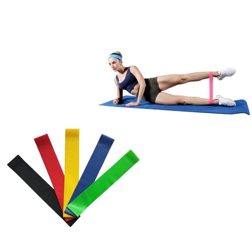 Kit 8 Elásticos Faixas de resistência e Mini Band para Exercícios