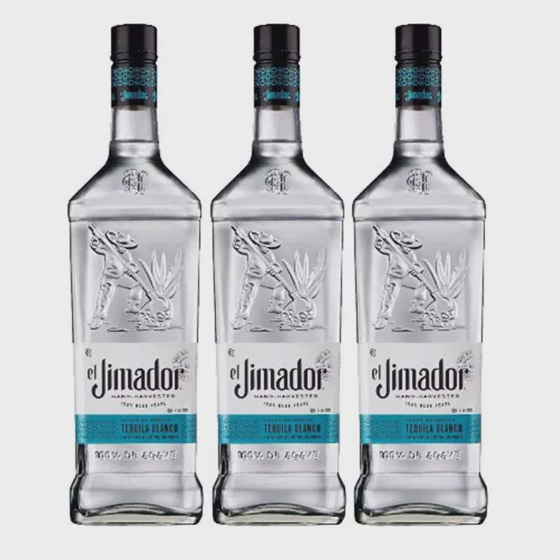 Tequila El Jimador Blanco 750ml 03 Unidades Submarino