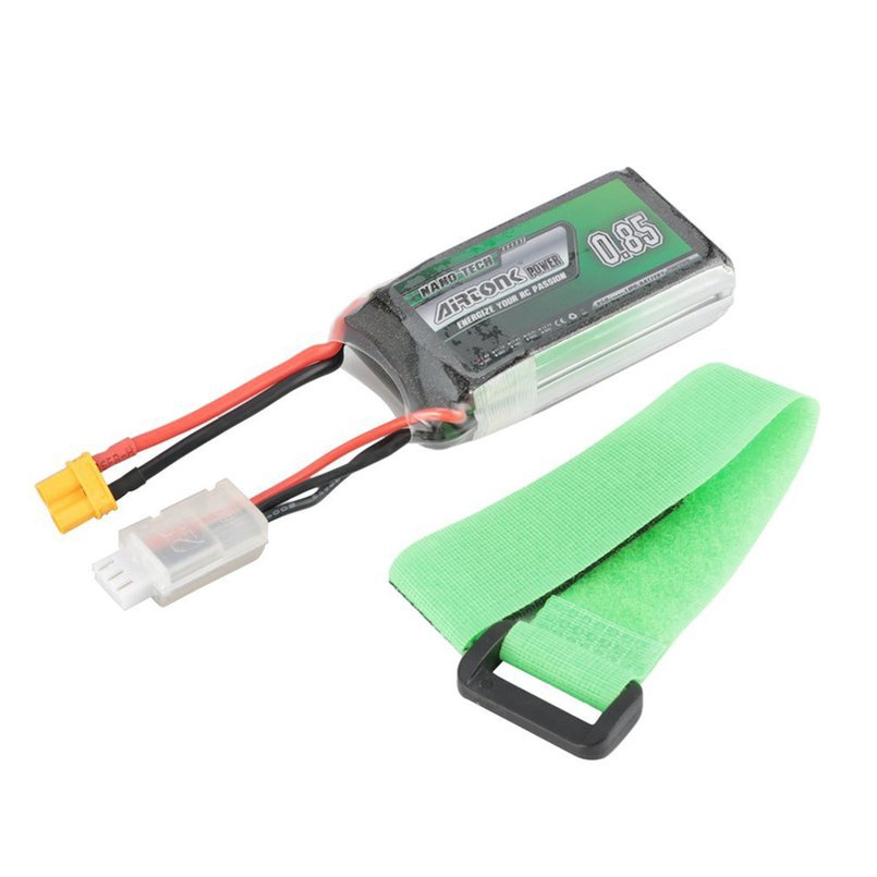 Airtonk Poder V Mah C S P Lipo Battery Xt Ficha Para Rc