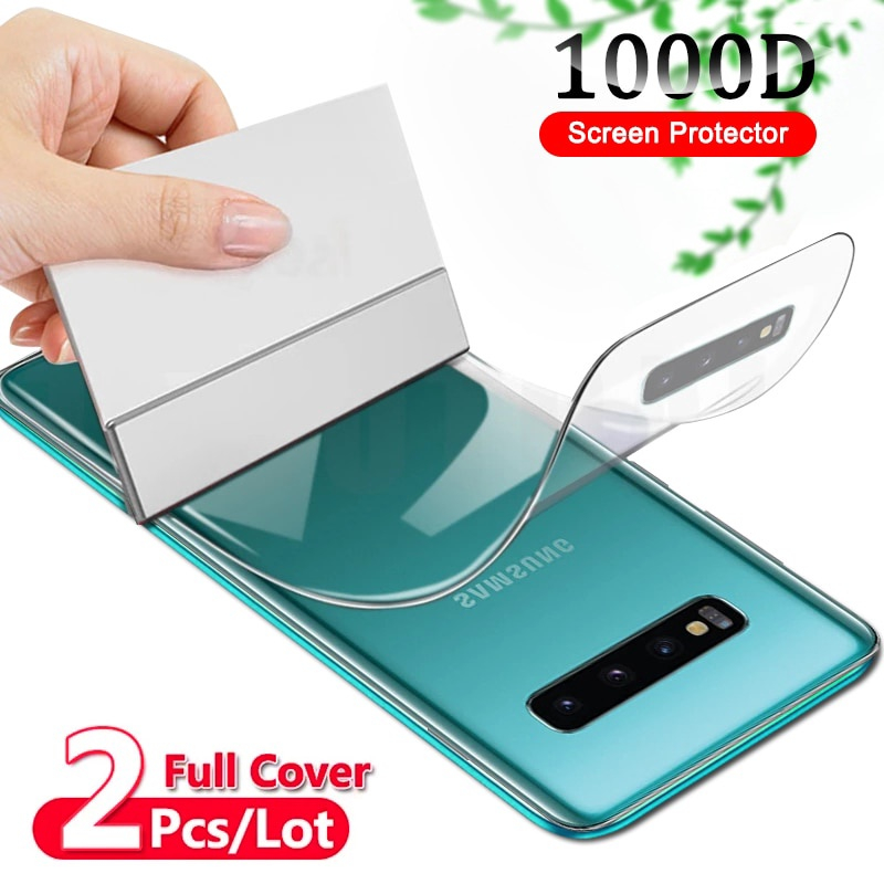 2 Pcs Full Hydrogel Filme Para Samsung Galaxy S8 S8 Plus S10E Protetor