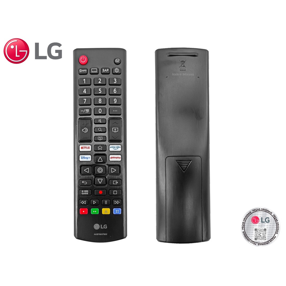 Novo Controle Remoto Lg Smart Akb Akb Akb