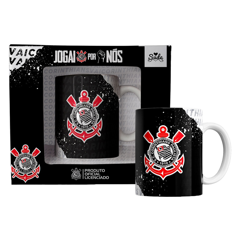 Caneca Do Corinthians De Presente Produto Oficial Licenciado No Shoptime