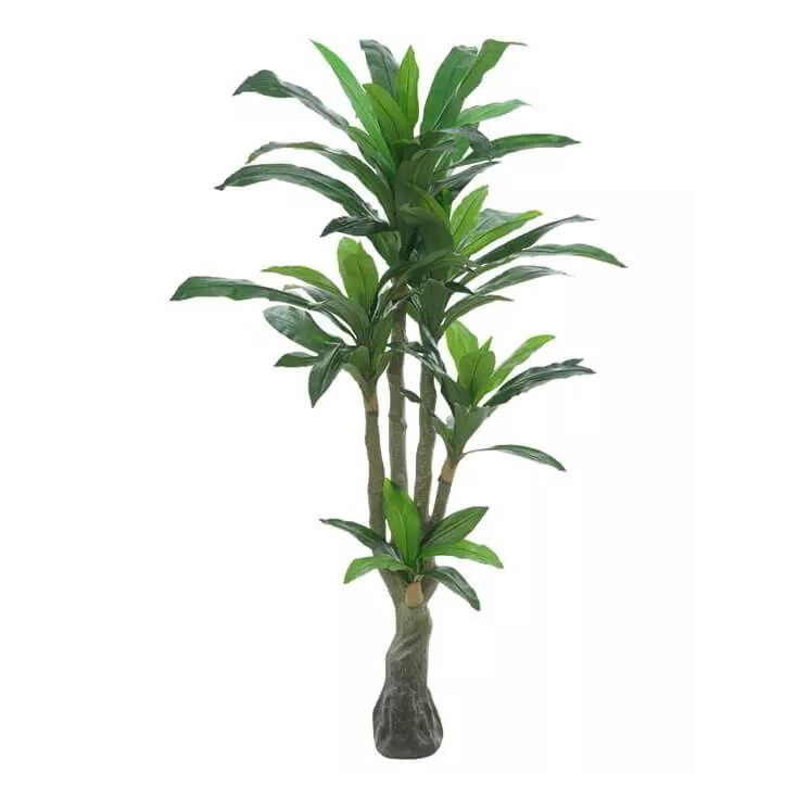 Planta Rvore Artificial Dracena Real Toque Verde M Submarino