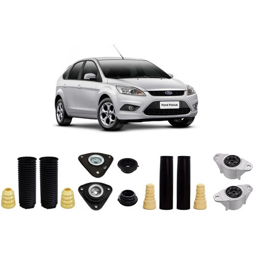 Kit Batente Coxim Dianteiro Traseiro Ford Focus