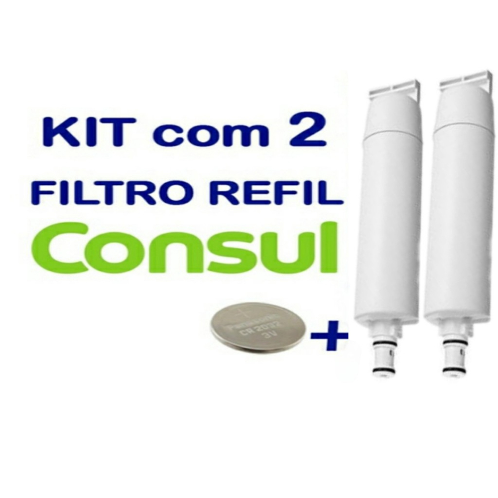 Kit Filtro Refil Consul Para Purificador De Gua Cpc Ab Submarino