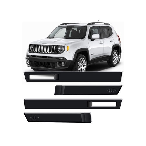 Friso Lateral Mod Original Jeep Renegade Prata Melfi Z Submarino