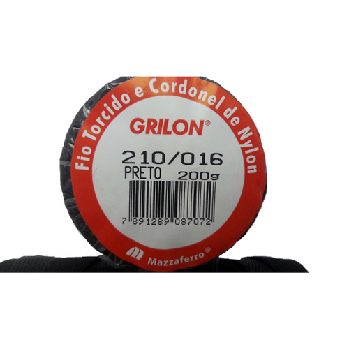 Fio Torcido Grilon Preto Gr Unidades Kg Em Promo O