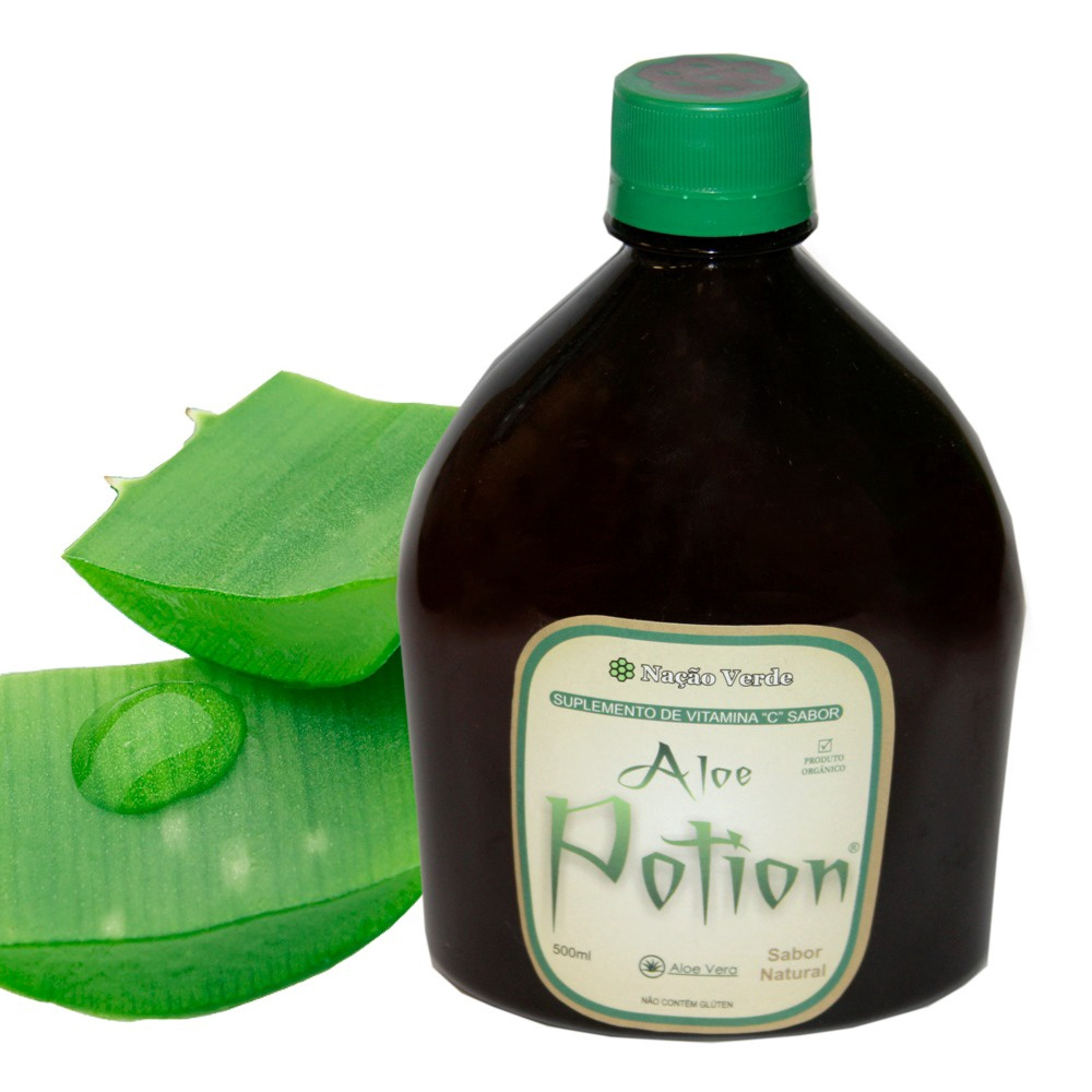 Suplemento Aloe Vera L Quido Aloe Potion Ml Na O Verde No Shoptime