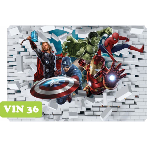 Adesivo Parede Vingadores Avengers M Em Promo O Na Americanas