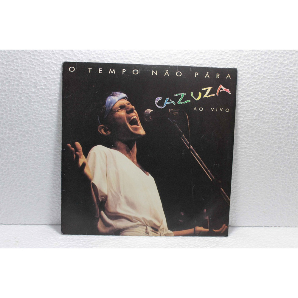 Lp Vinil Cazuza O Tempo N O Para Ao Vivo Em Promo O Na Americanas