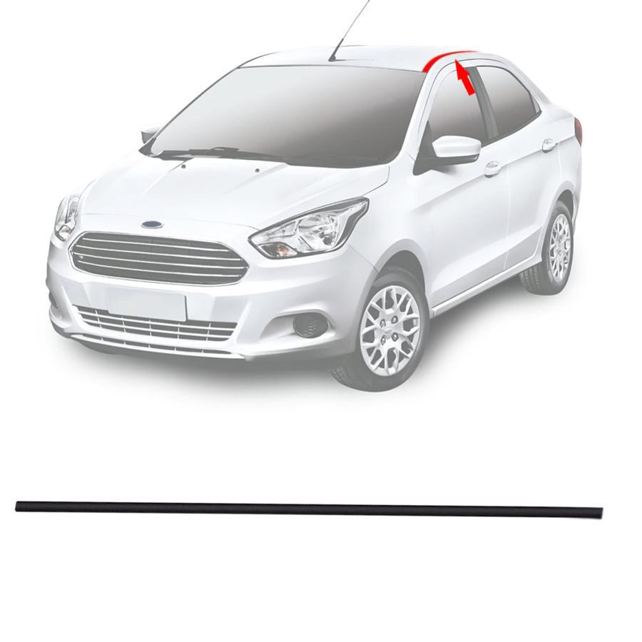 Friso De Teto Ford Ka Sedan Esquerdo Submarino