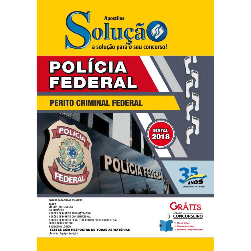 Apostila Polícia Federal Perito Criminal comum Para Todos em Promoção