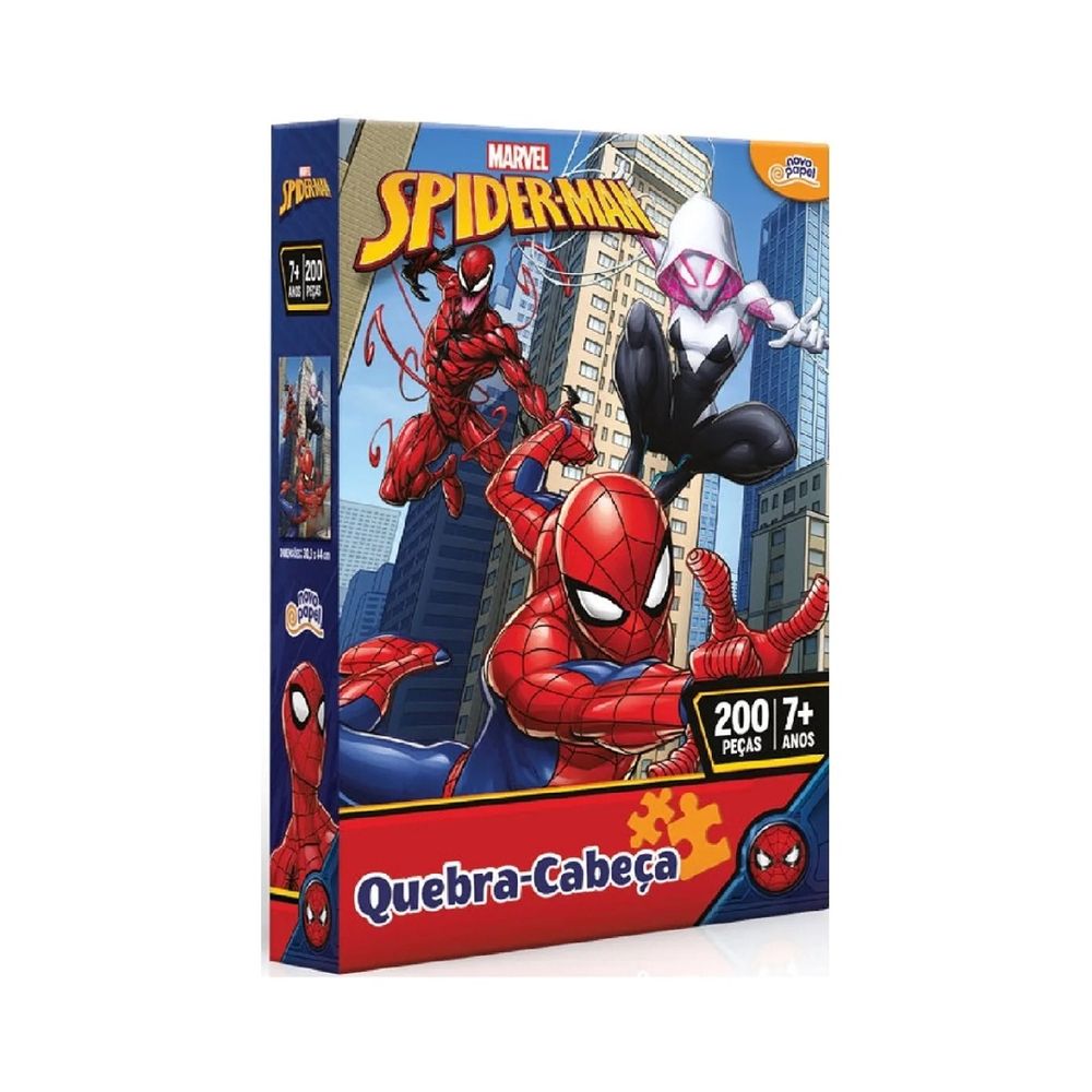 Quebra Cabe A Marvel Spider Man Pe As Da Toyster Submarino