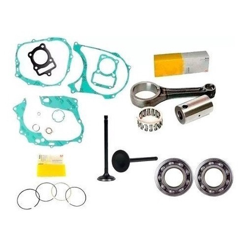 Kit Motor Biela Titan Cg Valvula Juntas Retentor No Shoptime