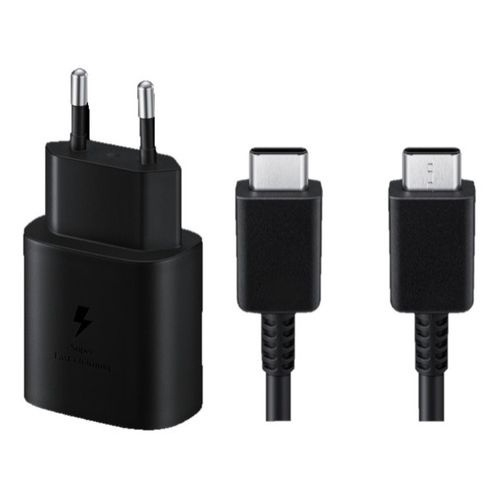 Carregador Samsung W Ultra Rapido Usb C Para Usb C Preto Ep