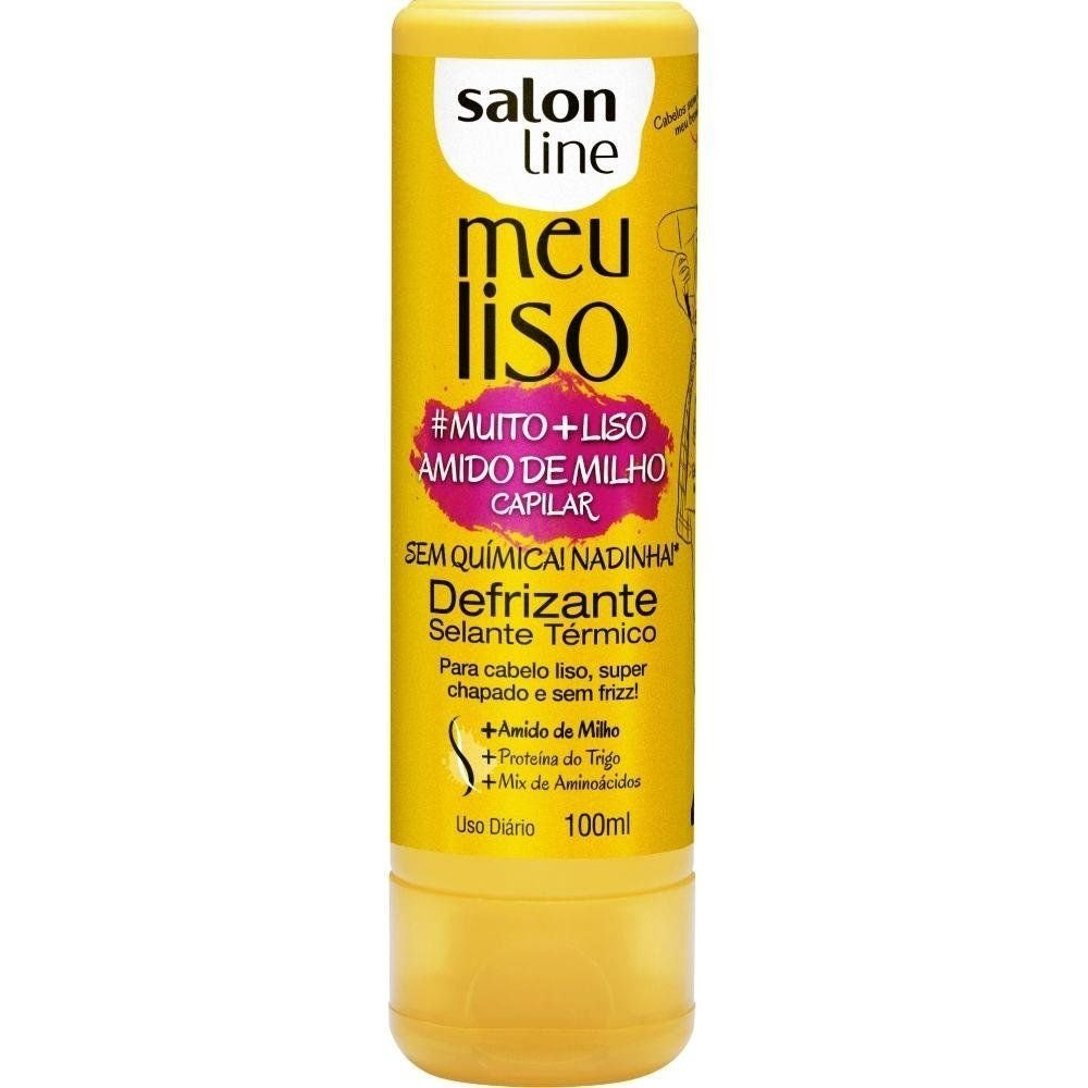 Defrizante Salon Line Meu Liso Amido De Milho 100ml Submarino