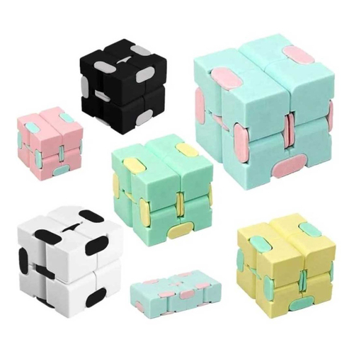 Brinquedo Cubo Infinito Sensorial Infinity Cube Fidget Toys em Promoção