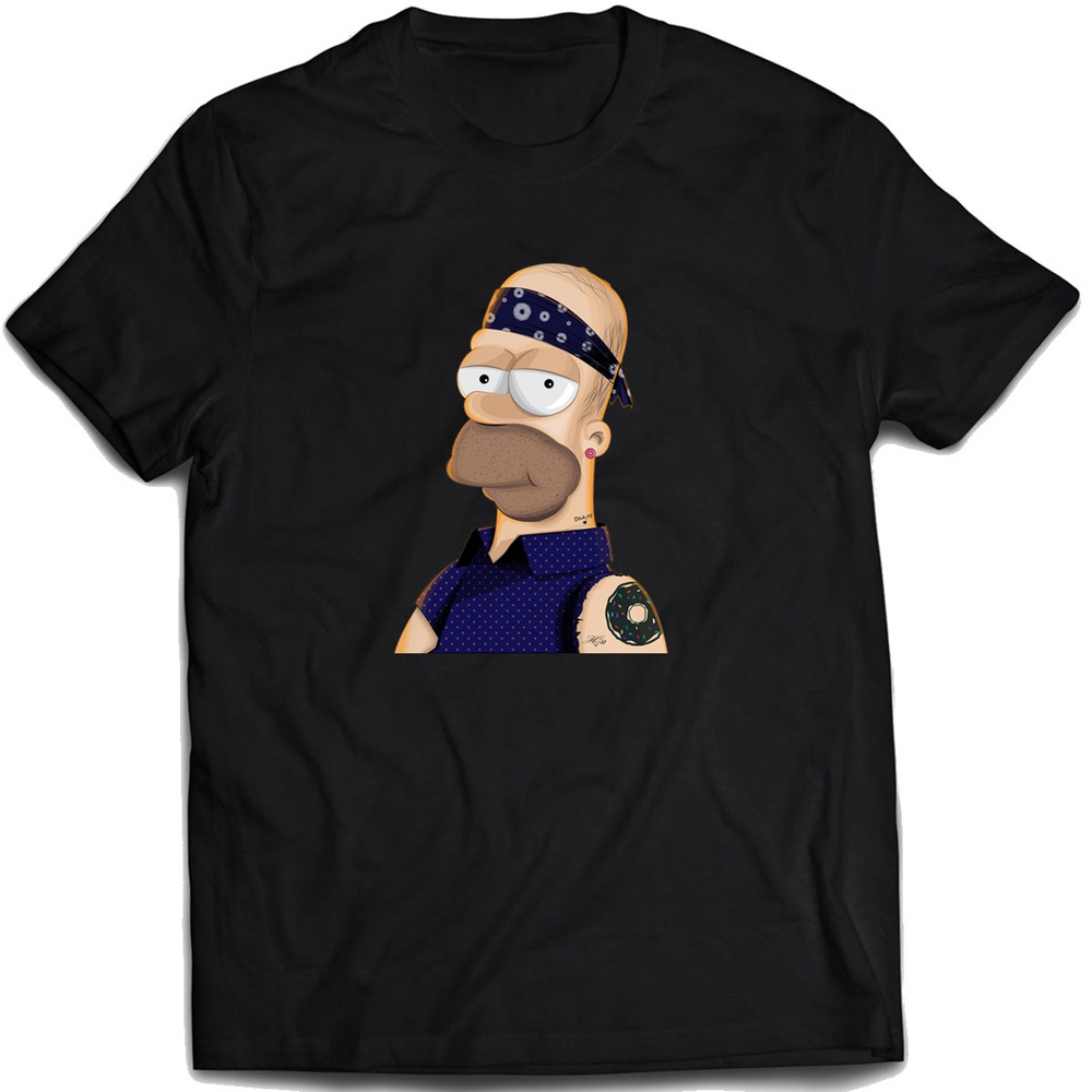 Camiseta Homer Simpson Sons Of Anarchy Camisa Motoqueiro No Shoptime