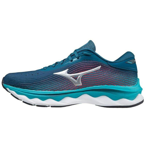 Tênis Mizuno Wave Sky 5 Feminino Azul em Promoção na Americanas