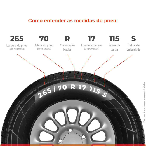 Pneu xbri Aro 17 265 70r17 115S tl Forza a t 2 em Promoção Ofertas na