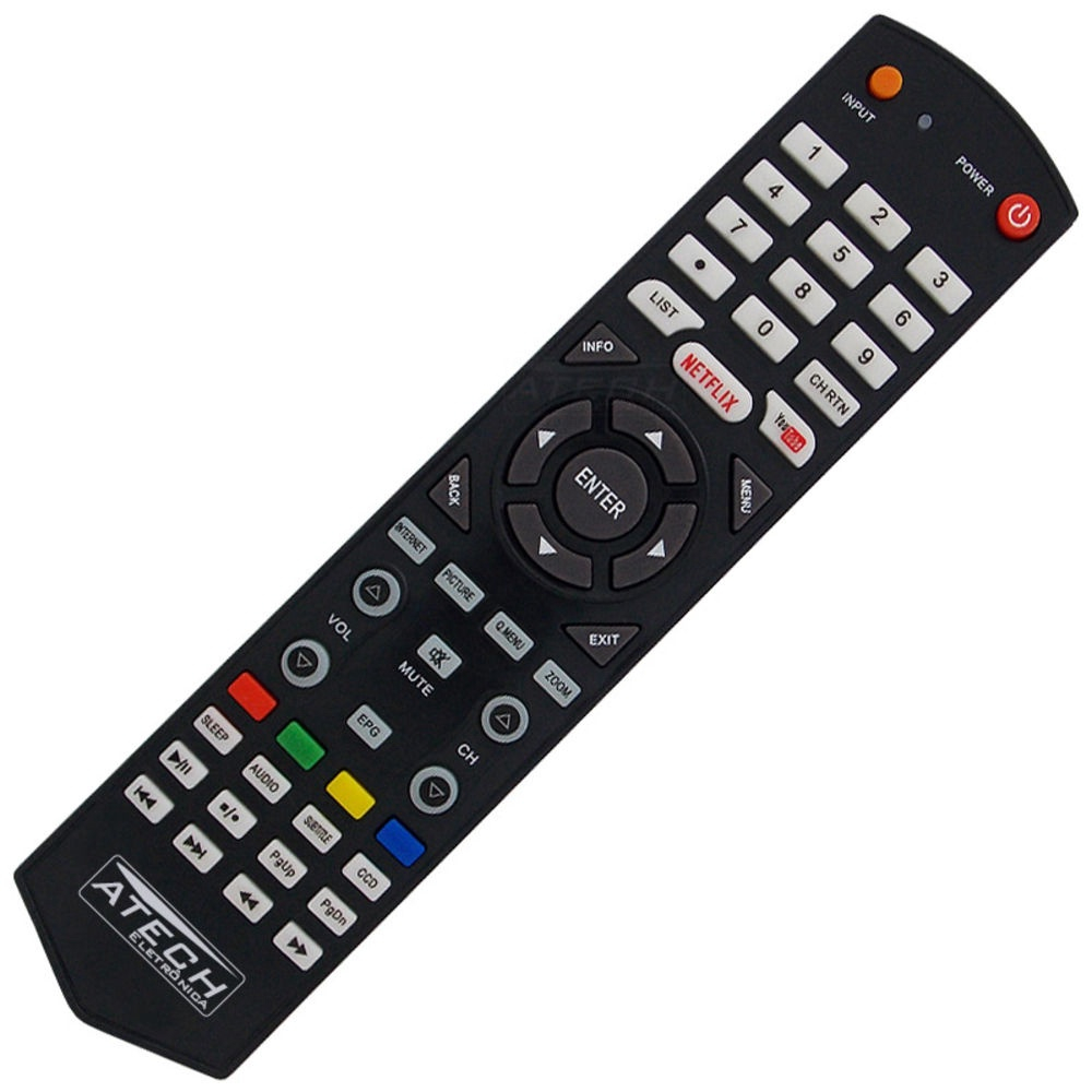 Controle Remoto Tv Led Semp Toshiba Ct 8063 40l2500 43l2500