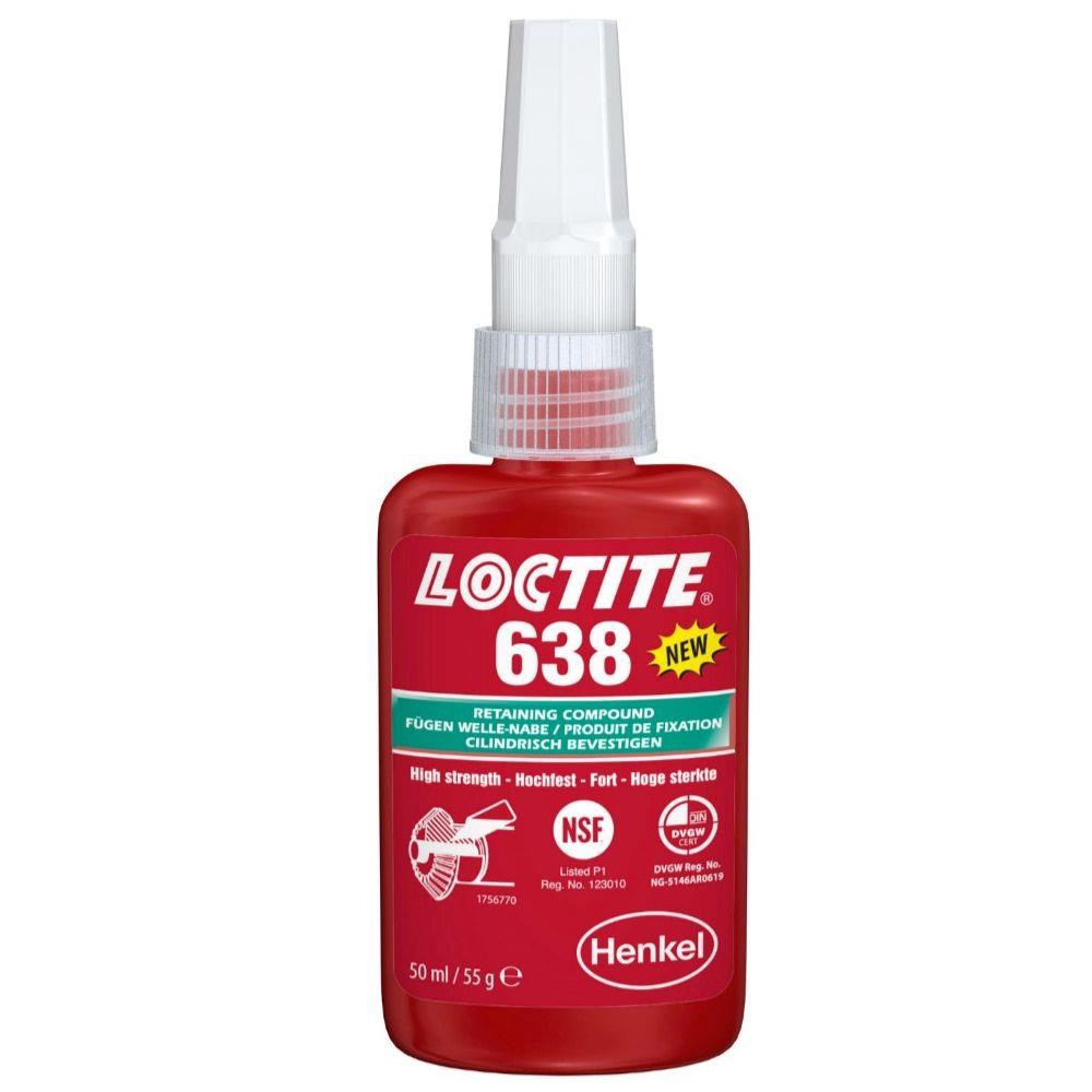 Adesivo Loctite 601 Trava Roscas Alto Torque Verde 50g No Shoptime