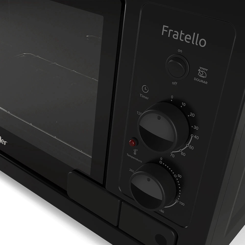 Forno ElÉTrico De Bancada Fratello 44 Litros Timer E Grill Mueller