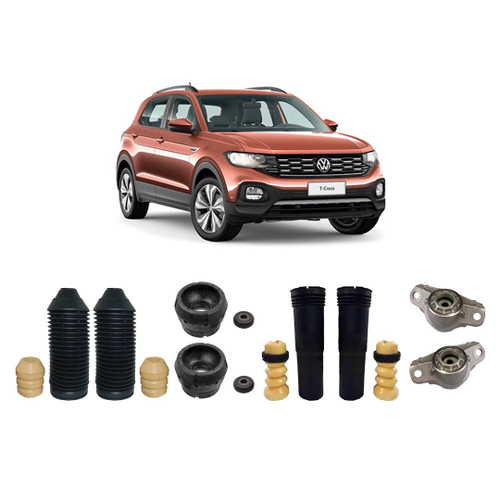 Kit Coxim Batente Coifa Volkswagen T Cross Em Promo O