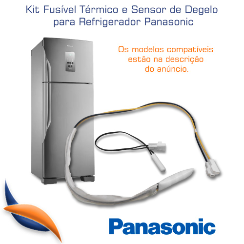 Kit Fus Vel T Rmico E Sensor Degelo Refrigerador Panasonic Submarino