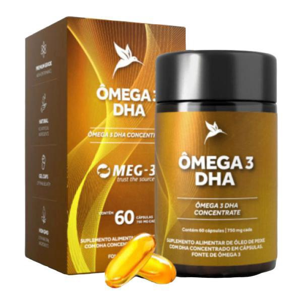 Mega Dha Puravida Certificada Caps Mg Pura Vida Em