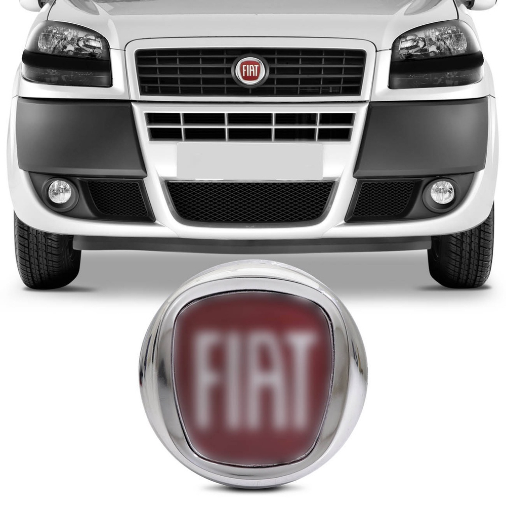 Emblema Grade Dianteira Tampa Traseira Fiat Doblo Idea Adventure Palio