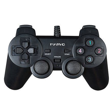 Controle Joystick Usb Analogico Dualshock Para Pc E Notebook Em