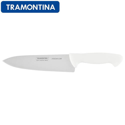 Faca Chef Inox Cabo Branco Premium Tramontina Em Promo O